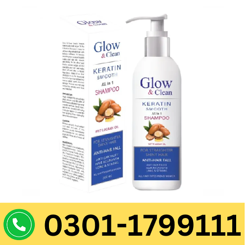 Glow Clean Keratin Hair Shampoo Price in Pakistan