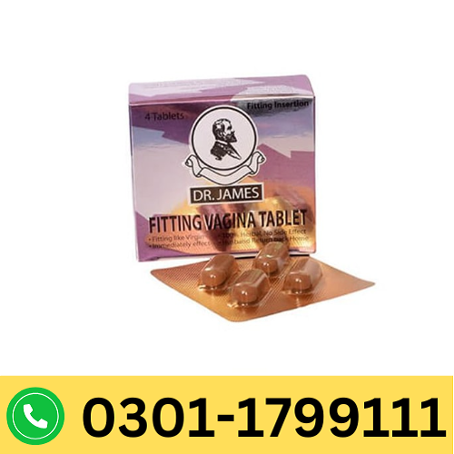 Dr James Fitting Vagina Tablets Available in Pakistan