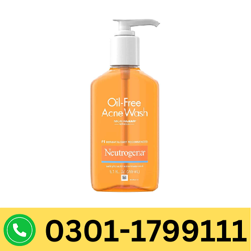 Original Neutrogena Oil-Free Acne Wash in Pakistan