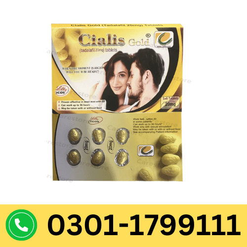 Cialis Gold 20mg Tablets in Pakistan