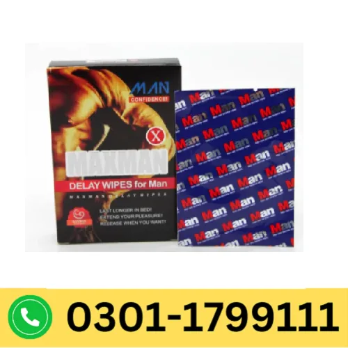 original maxman delay wipes in pakistan