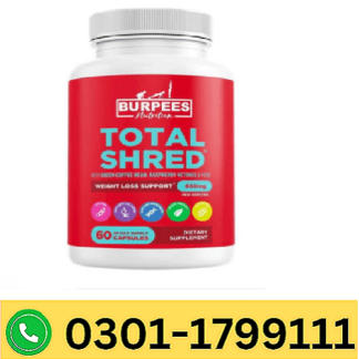 Burpees Nutrition Total Shred Capsules